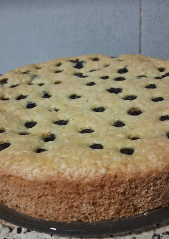 Una foto de Torta de arándanos🫐