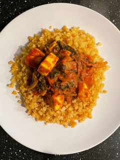 A picture of Rustic Saag Paneer.