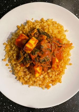 A picture of Rustic Saag Paneer.