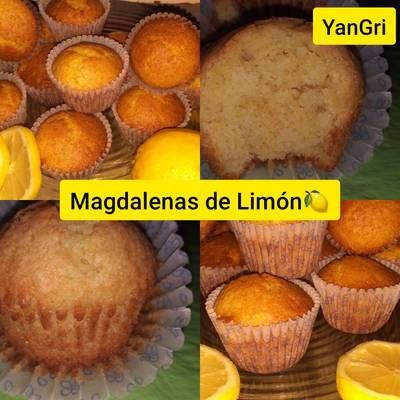 Magdalenas de limón 🍋 Receta de YANGRI "COCINA"( GRI M)- CookpadCompartir un CooksnapCompartir-image