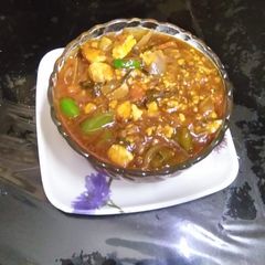 A picture of Chilli paneer.