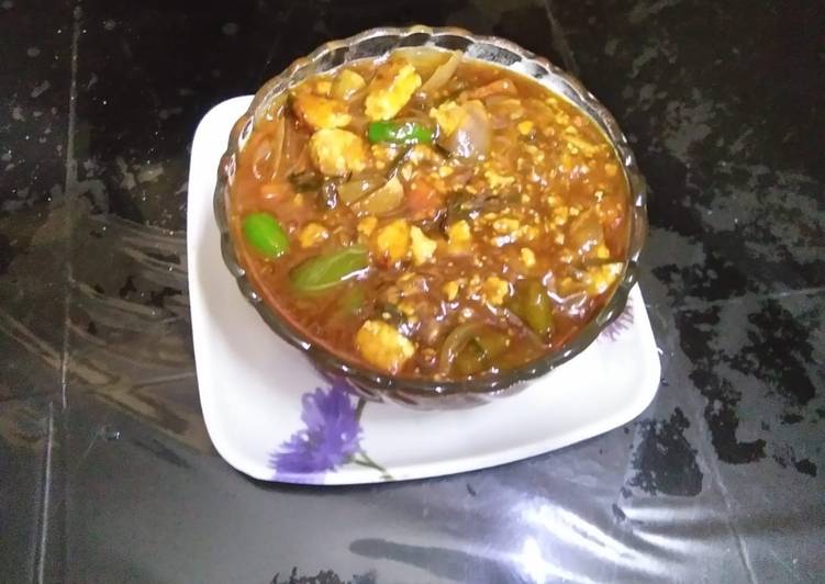 Chilli paneer