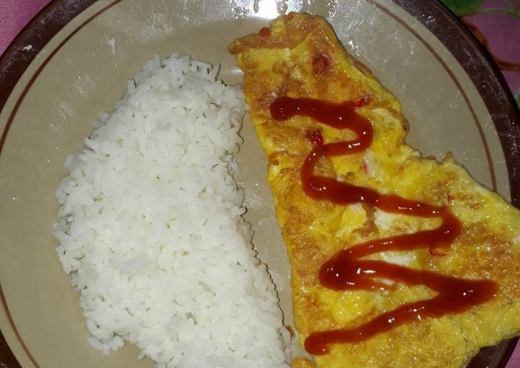 Telur Dadar Keju ala Mbak Gal's