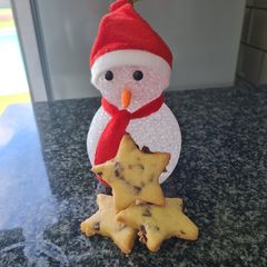 A picture of Cranberry Shortbread.