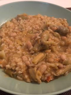 Una foto de Arroz con habichuelas
