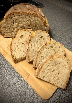 Angyali kovászos kenyér recept fotója
