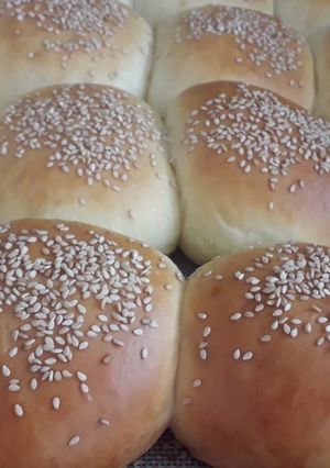 Una foto de Pan de hamburguesas 💕