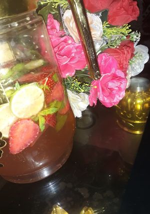 صورة لوصفة شراب موهيتو بالفراولة