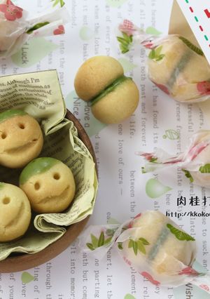 超簡單的微笑圓形小餅乾 的食譜成品照片