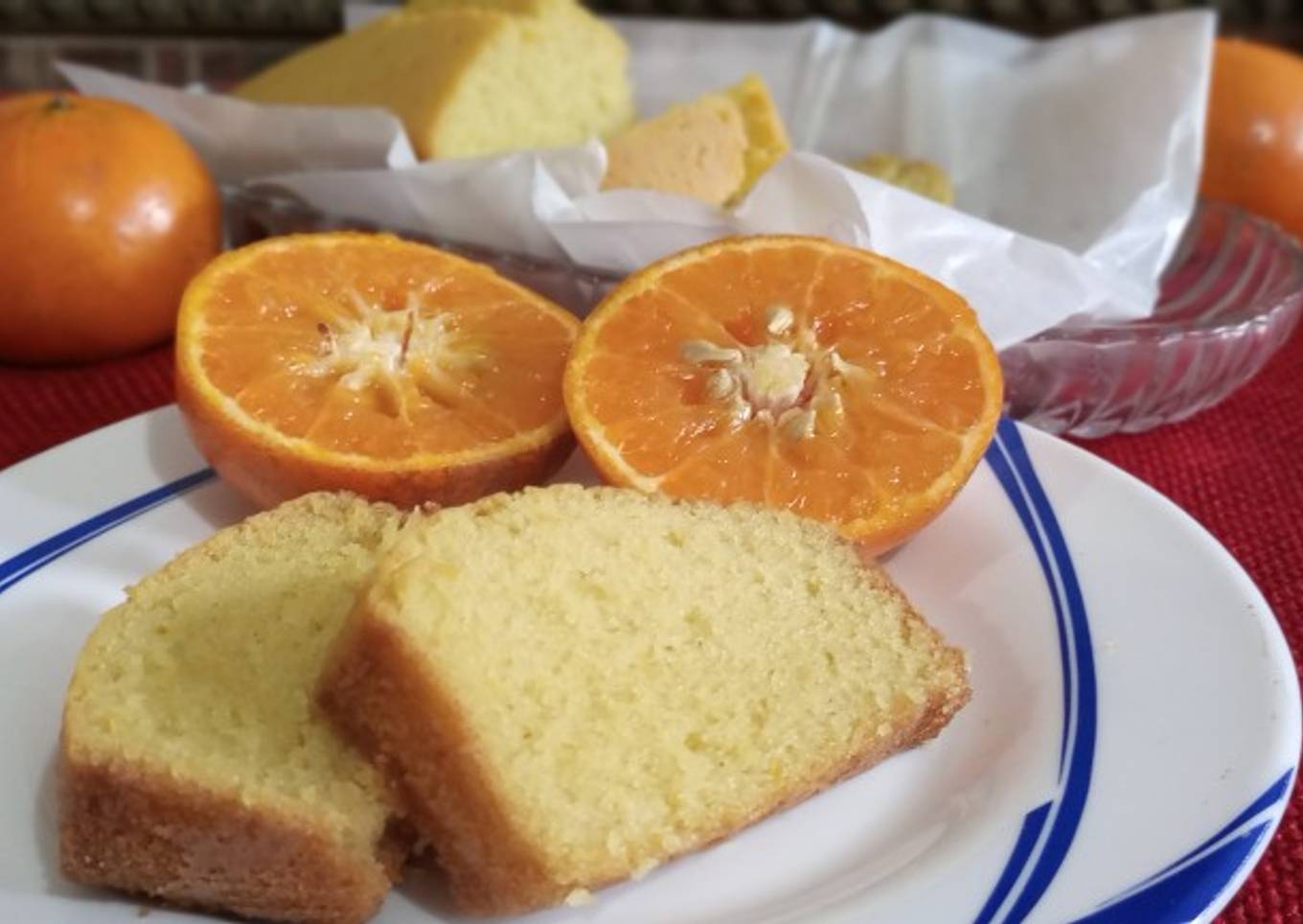 Perfect orange loaf cake