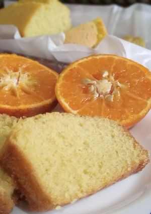 A picture of Perfect orange loaf cake.