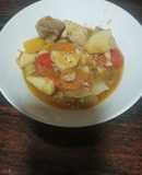 Рагу овощное с мясом