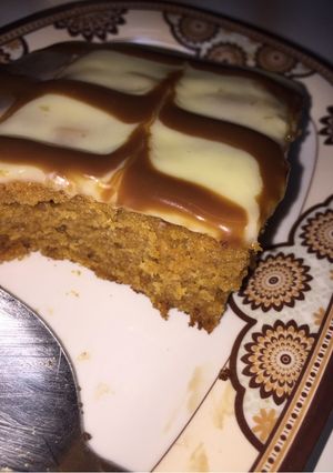صورة لوصفة كيكة الحليب سهله ولذيذة 🤤❤️