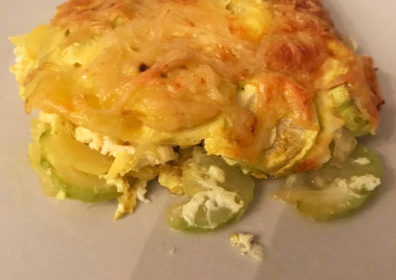 Gratin courgette pomme de terre