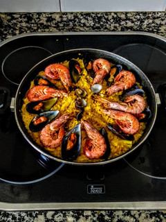 Una foto de Paella de Marisco