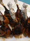Lolipop Chicken in BBQ Sauce