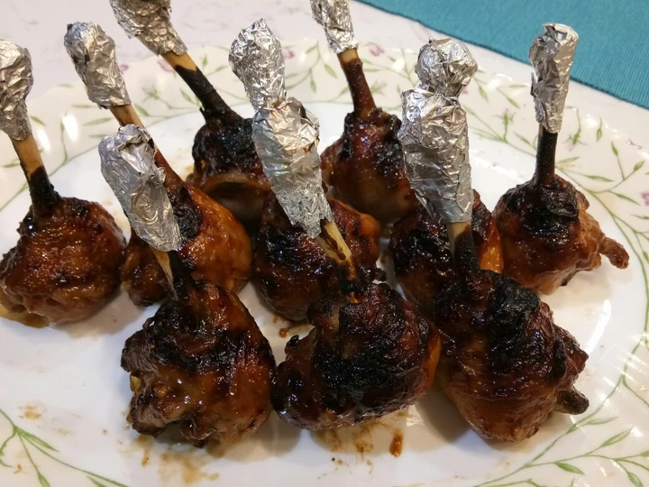 Easy Way Make Recipe Lolipop Chicken in BBQ Sauce that is Awesome, Can Spoil the Tongue}