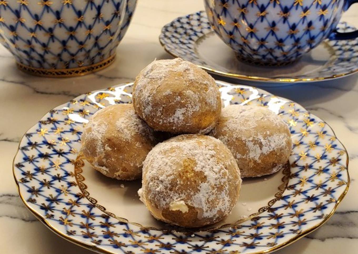 Russian Walnut Tea Cookies
