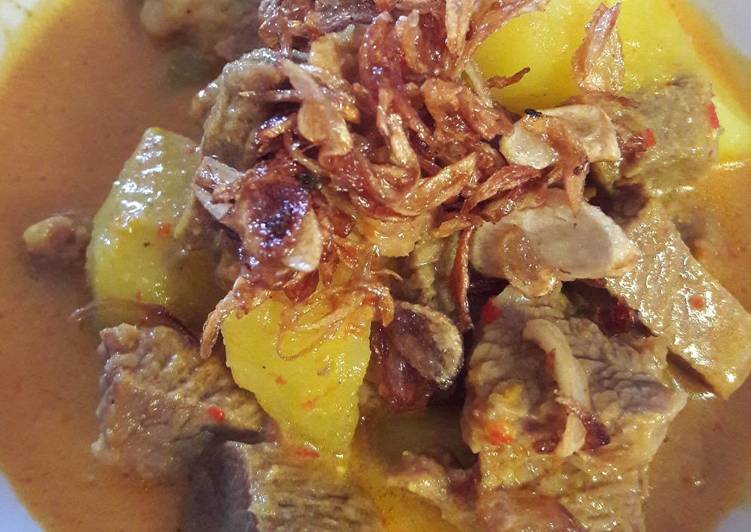 Kare Daging resep Mama