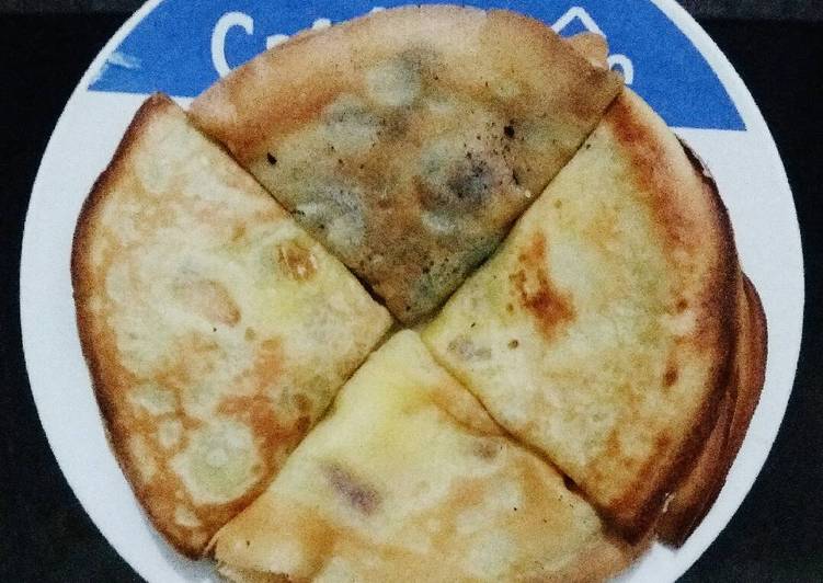 Kue Leker (crepes) tersimple