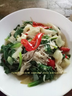 Foto resep Tumis Caisim Jamur