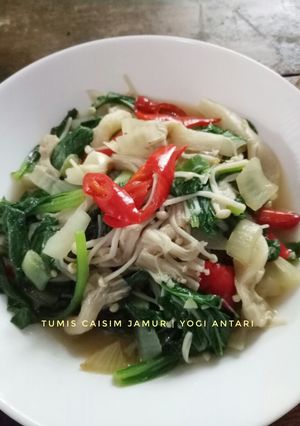 Foto resep Tumis Caisim Jamur