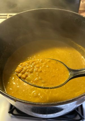 A picture of Pumpkin Dahl.