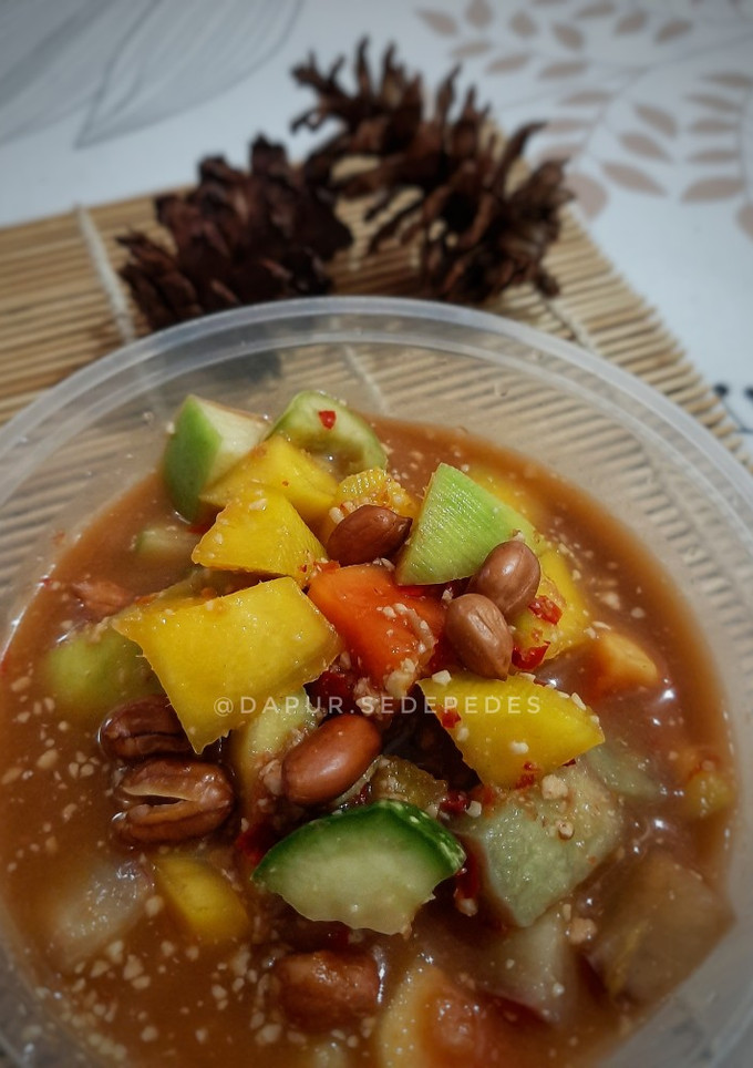 Foto resep Asinan Buah Kuah Kacang