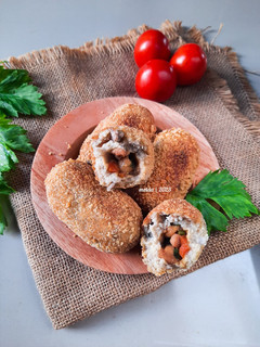 Foto resep Kroket Talas Ayam Sayur