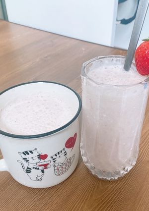 Hình của món Sinh tố 🍓🍓🍌🍌.