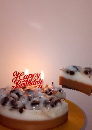 Foto resep Choco Vanila Brownies Pudding