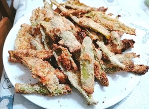 Foto di Chips di baccelli di fave