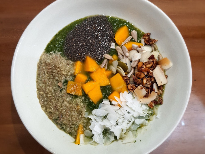 Resep Green Smoothies Bowl, Enak Banget