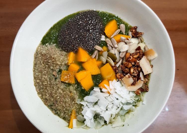 Resep Green Smoothies Bowl yang Bikin Ngiler