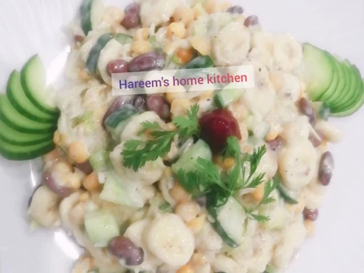 Easy Way Make Recipe Healthy salad by chef tayyaba that is Delicious, So Delicious}