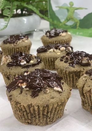Una foto de Muffins De Matcha