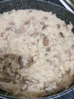 Una foto de Risotto de champiñones