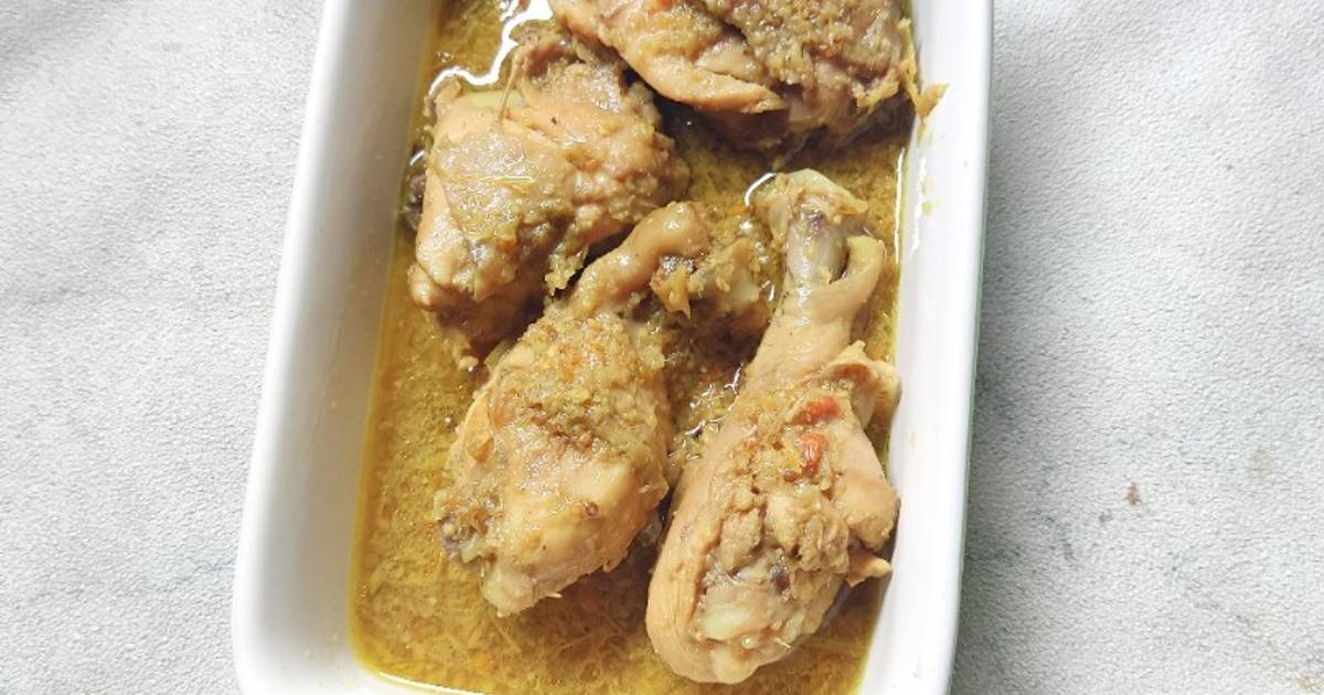 Resep Ayam Betutu Rebus Paling Mudah dan Enak