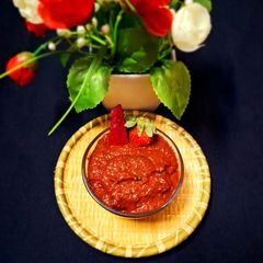 A picture of Beetroot And Strawberry Chutney.