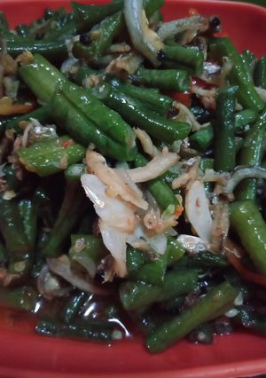 Foto resep Numis Kacang panjang teri