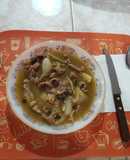 Carne en su jugo rápida y rica