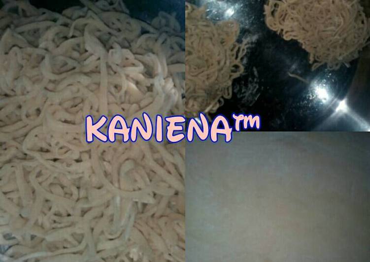 Resep Mie telur no vetsin Anti Gagal