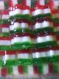 Gelatina tricolor encapsulada