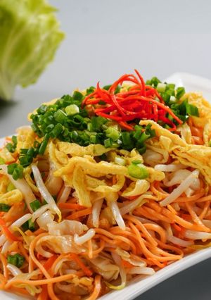 A picture of Longevity Noodles.