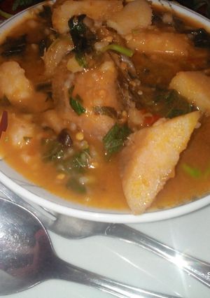 A picture of Yam Porridge.