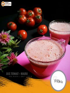 Foto resep Jus Tomat + Madu