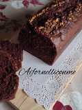 Plumcake noci e cioccolato