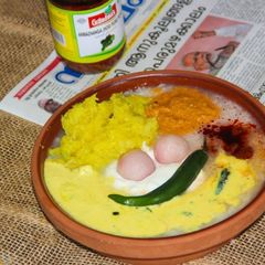 A picture of Kerala’s Fermented Rice Gruel (Porridge).