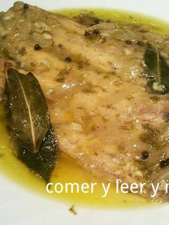 Una foto de Truchas en escabeche