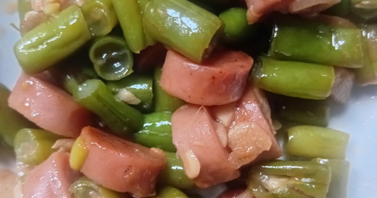 Tumis Buncis Sosis